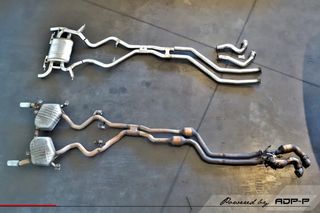 Ligne complète Akrapovic Salon de Provence - BMW 335i N54 - ADP Performance
