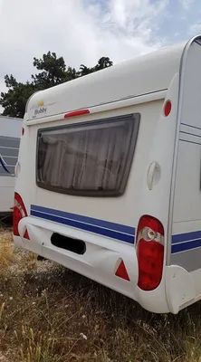 VENDUE CARAVANE HOBBY DE LUXE 495UL LIT CENTRAL TRANSVERSAL 4 COUCHAGES