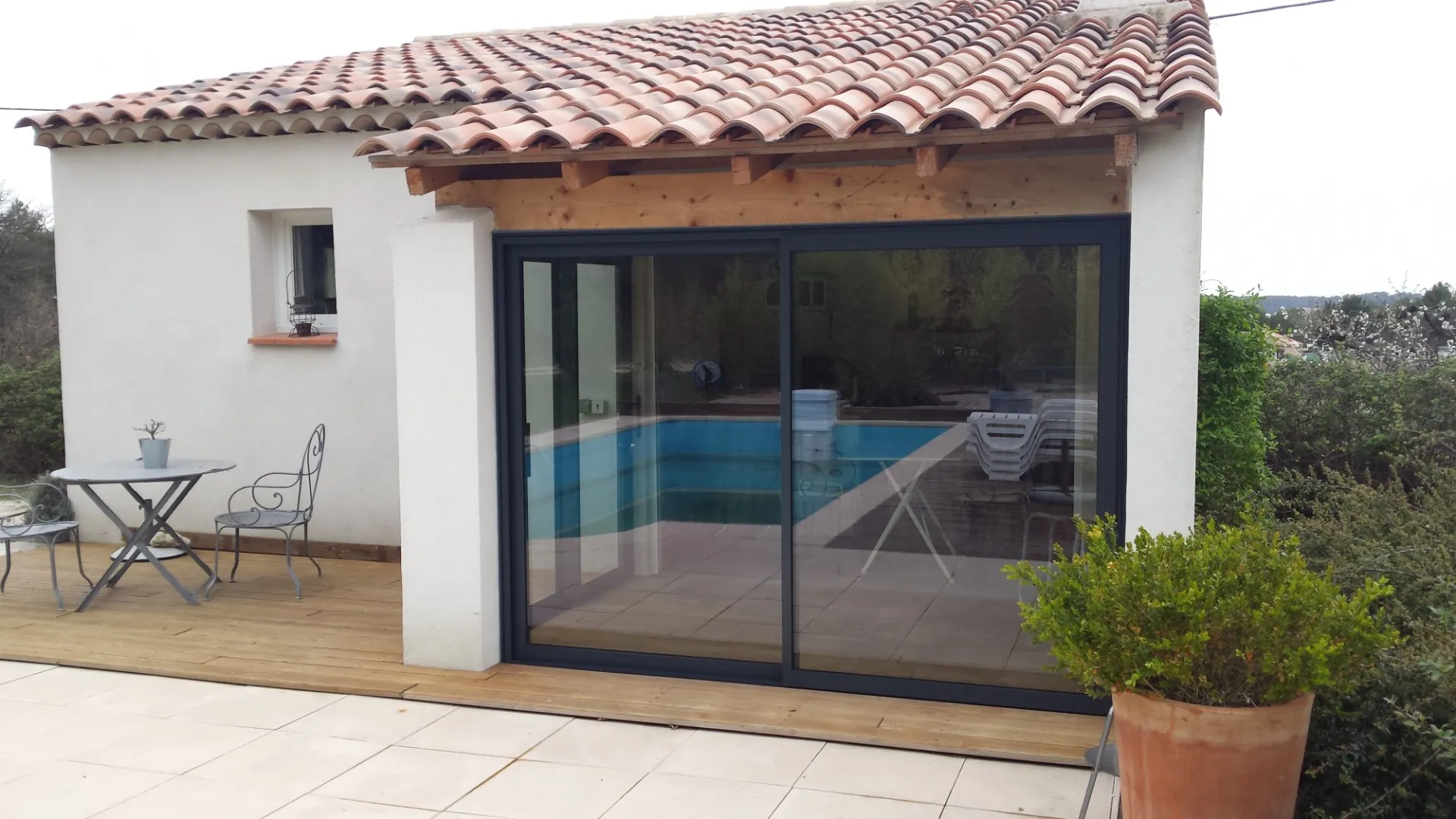 Baie coulissante aluminium K-LINE