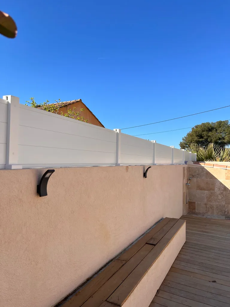 Création d’un terrain de boules, terrasse bois et aménagement paysager à La Ciotat