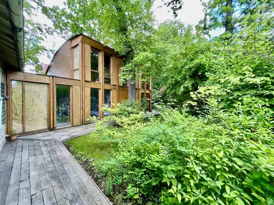 Maison vue facade extension