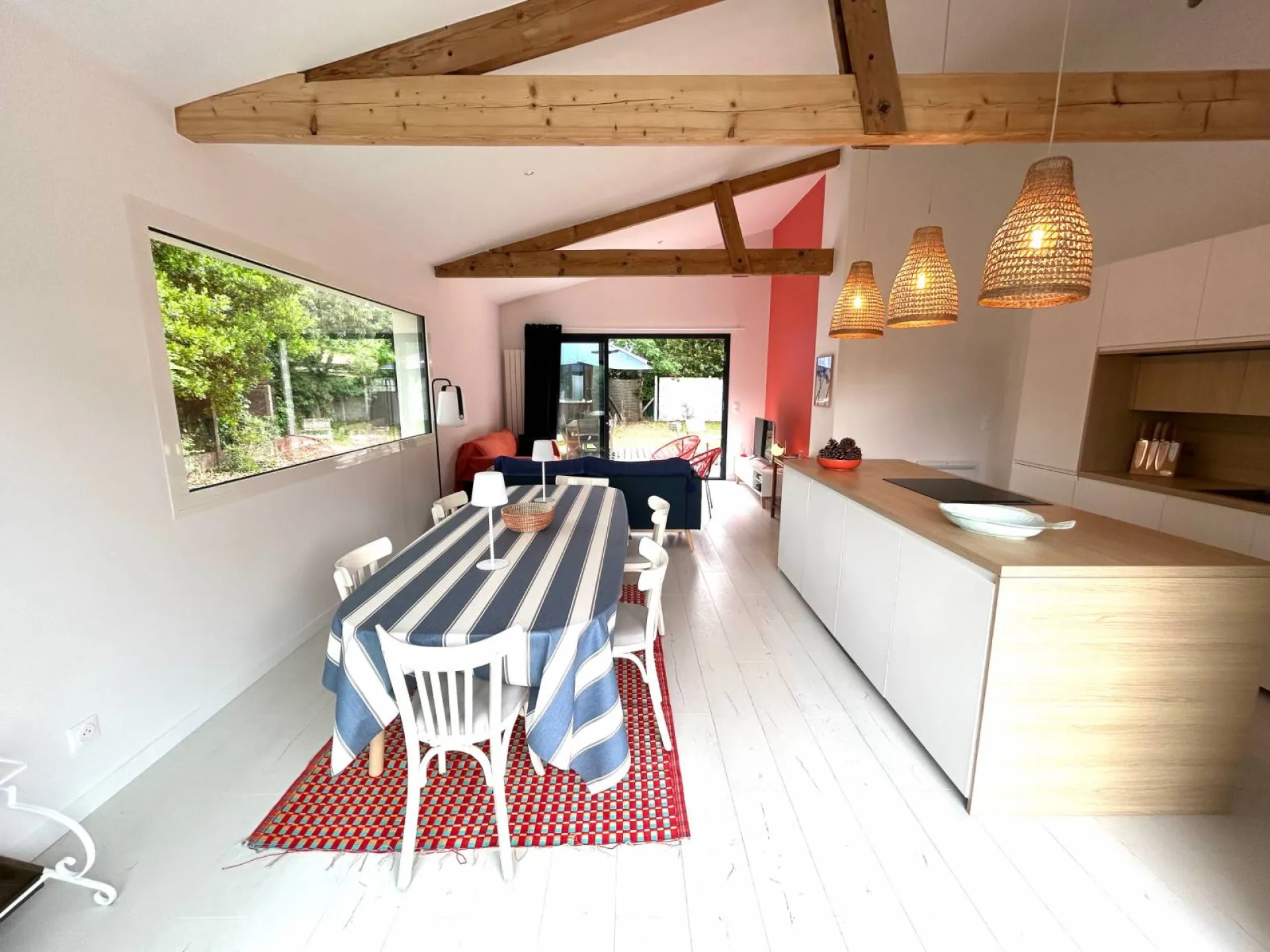 Ravissante villa de plain pied rénovée Andernos quartier de La Source 