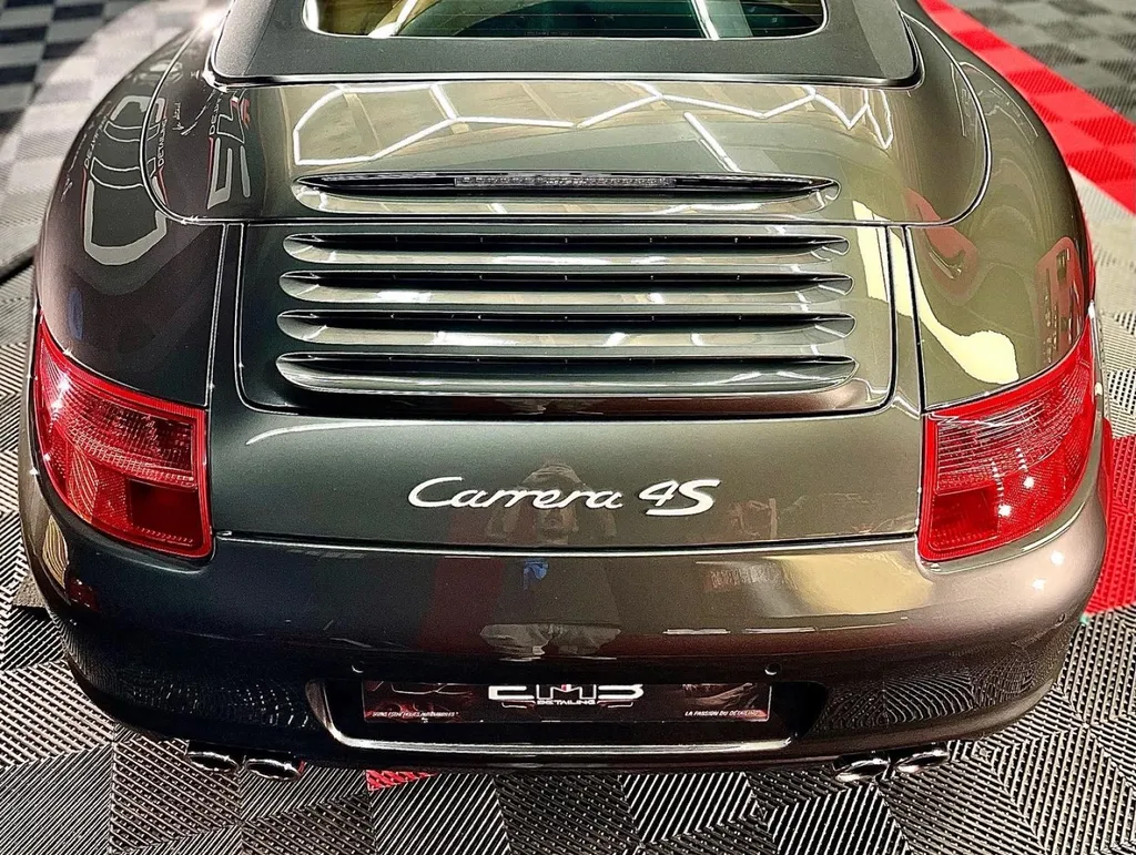 Traitement céramique Lyon Porsche 997 4S cabriolet à Villeurbanne