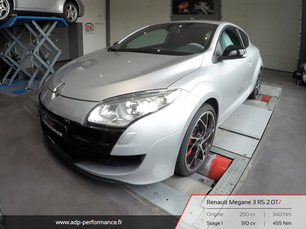 Reprogrammation moteur Avignon - Renault Megane 3 RS ADP Performance