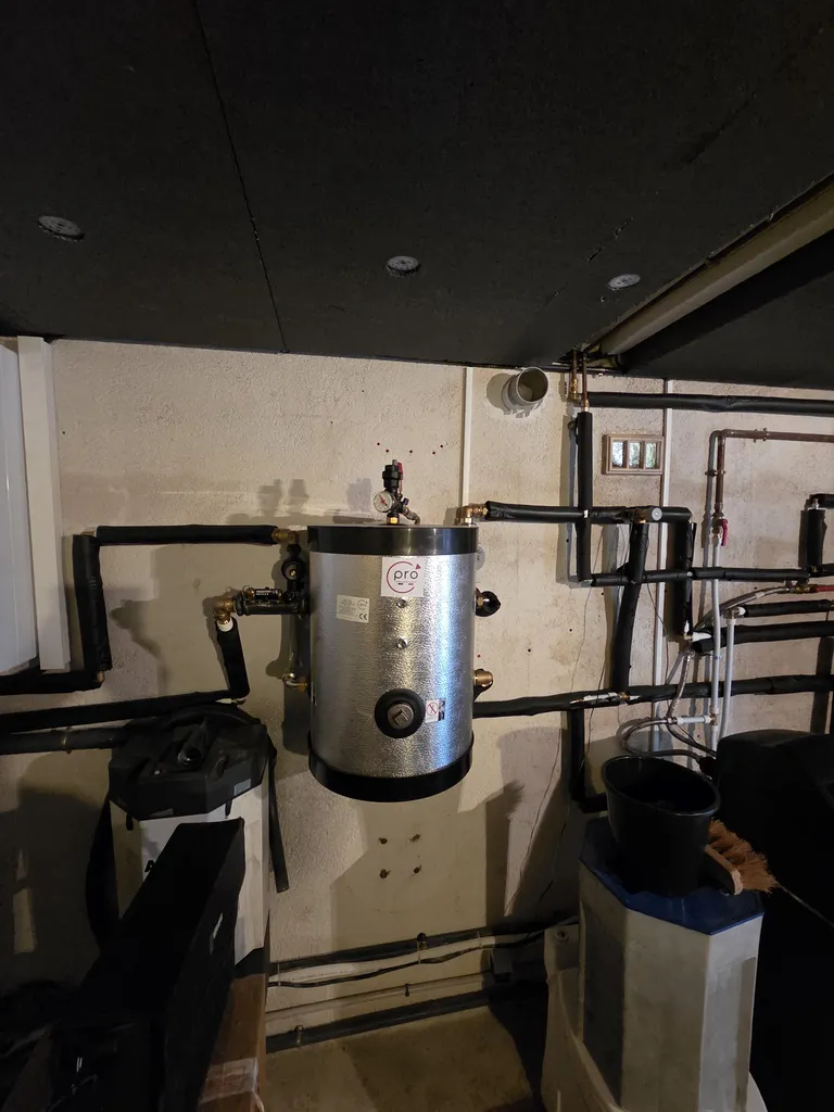remplacement d’une chaudière a gaz par une pompe a chaleur air eau ATLANTIC DE GAMME ALFEA en chauffage seul a poulx dans le gard