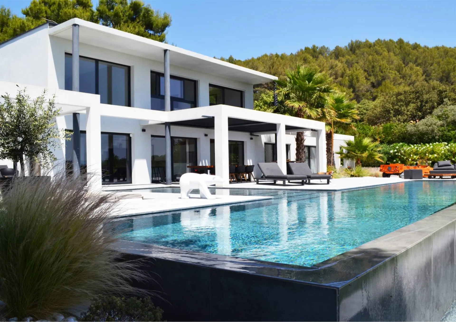 Construction de maison Californienne dans les Bouches du Rhône 