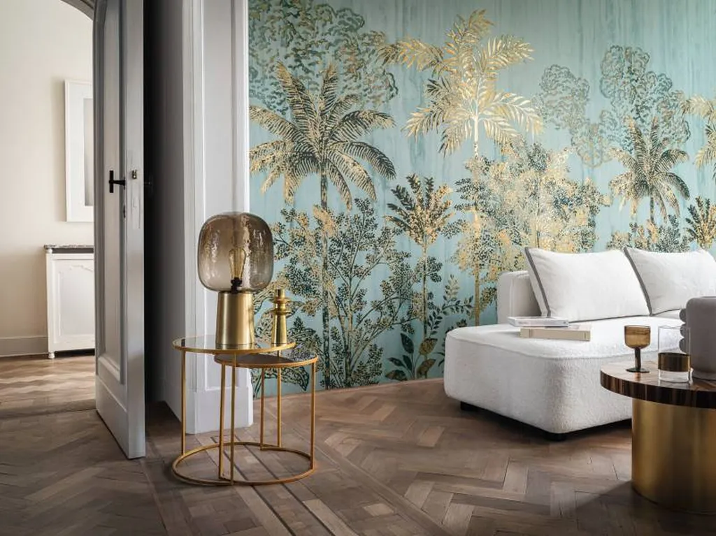 Les plus beaux papiers peints panoramiques Casamance chez votre tapissier d’ameublement GL Déco à Megève