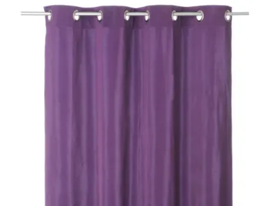 shooting photo à Lyon en packshot linge de maison rideau violet