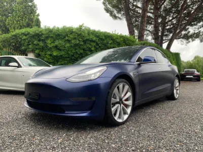 TESLA MODEL 3 PERFOMANCE - CONVERSION PPF XPEL STEALTH - VALBONNE - Riviera Detailing