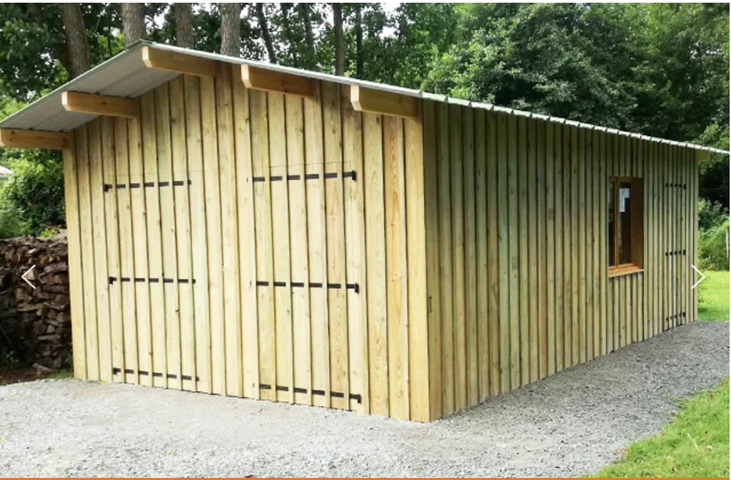 Vente et réalisation de garage et abris jardin sur mesure à Biscarrosse