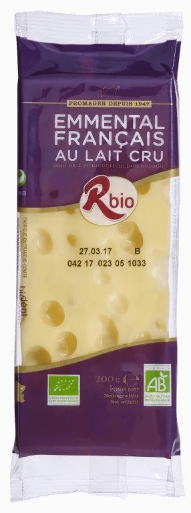 Emmental au lait cru BIO 
