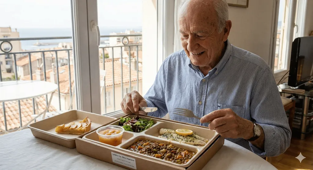 Régime sans viande portage repas végétarien protéines alternatives seniors Marseille 13003 - Menu sans viande Allauch