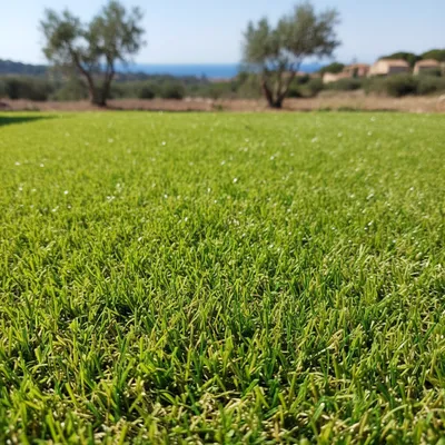 Pelouse Synthétique vert citron, vert clair à Grimaud et vers Les Issambres