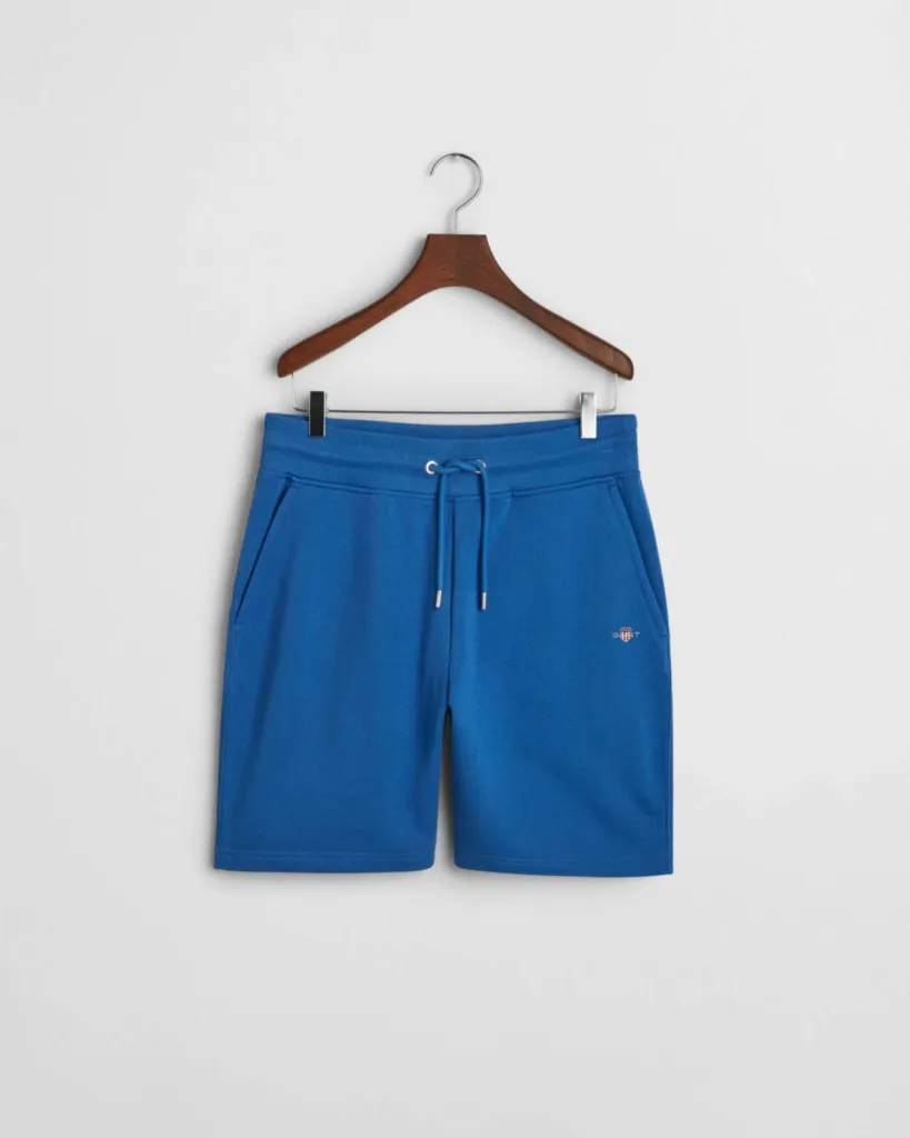 Short de sport homme Gant Shield : le confort mature à Dieppe en Seine-Maritime