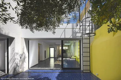 Architecte intérieur pour rénovation d’une maison et patio avec plan conception et suivi travaux sur Marseille 13007