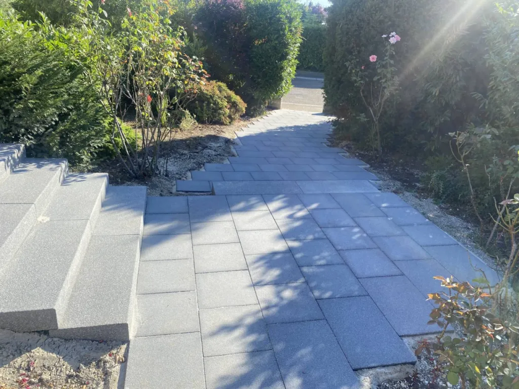 Rénovation d'un escalier extérieur pour une maison à Haguenau
