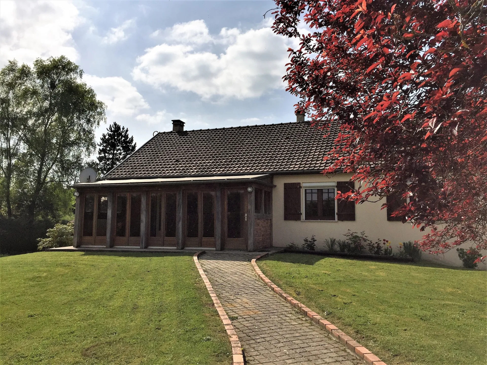 MAISON NORMANDE A VENDRE A LISIEUX, AGENCE IMMOBILIERE TERRES ET DEMEURES DE NORMANDIE