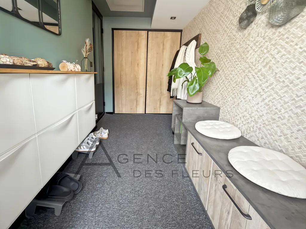 A vendre maison de 125 m² habitables sur 520 m² de terrain sur la commune de Saint-Aubin-les-Elbeuf 76410