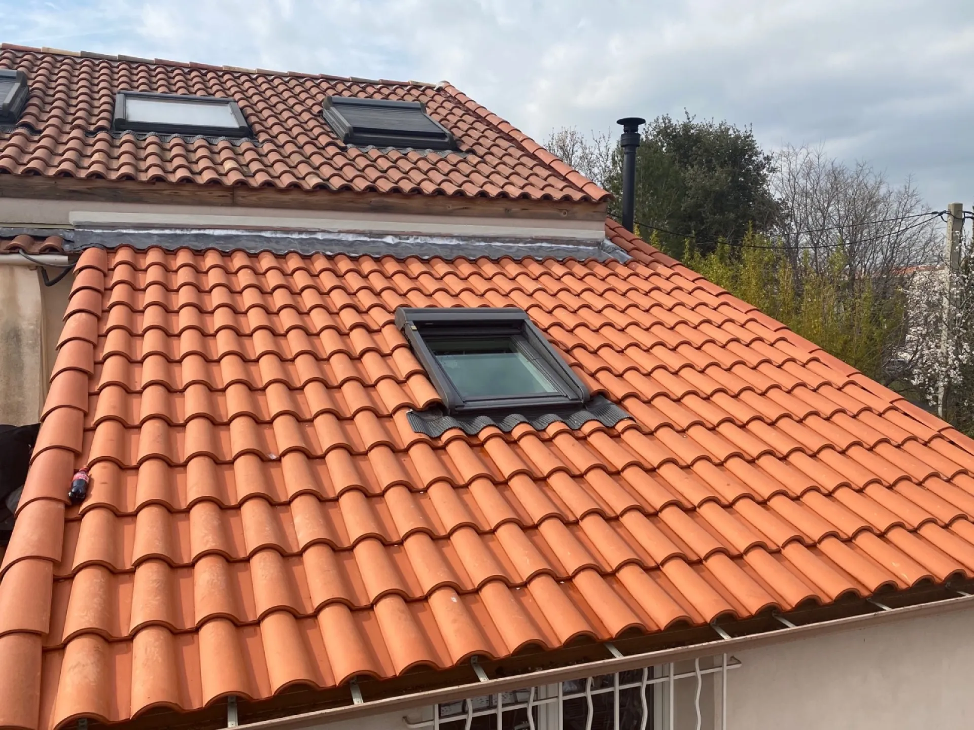 Toiture avec isolation fini près de Martigues