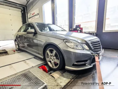 Reprogrammation moteur Stage 1 Mercedes Classe E 500 407cv / Préparation moteur Bouches du Rhône / Salon-de-Provence