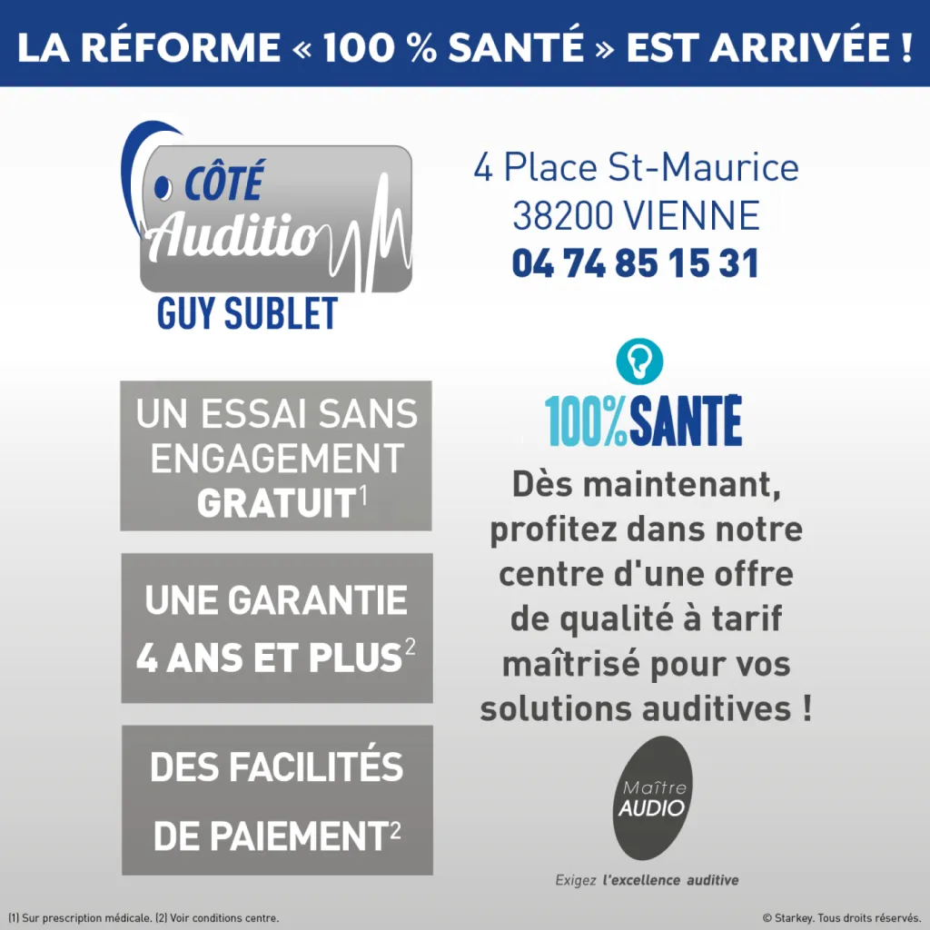 La réforme 100% santé – reste à charge zéro est arrivée !