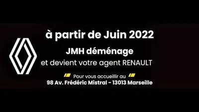 Agence automobile Renault Marseille 13013 JMH Auto