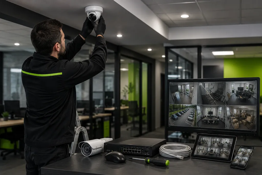 Installation d’un système de vidéosurveillance