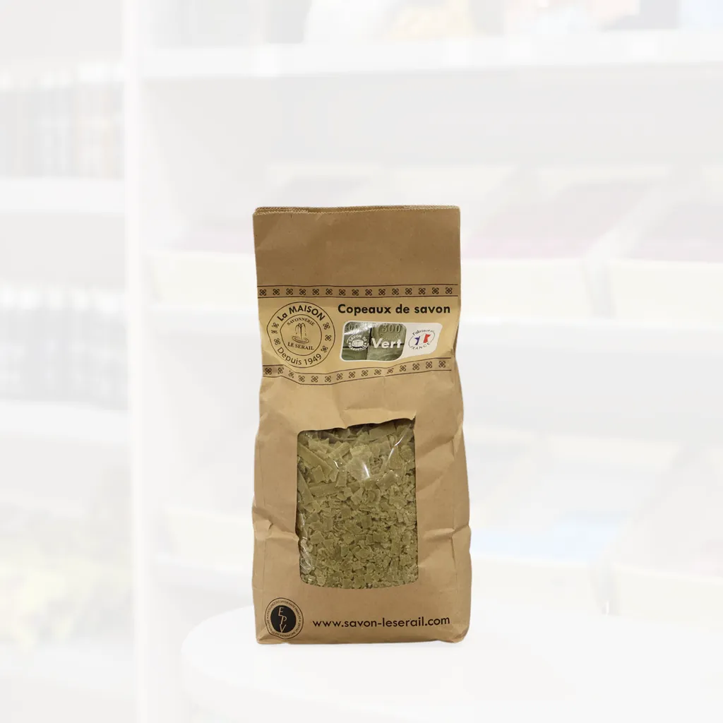 savon de Marseille authentique en copeaux Fabriqué à Marseille
