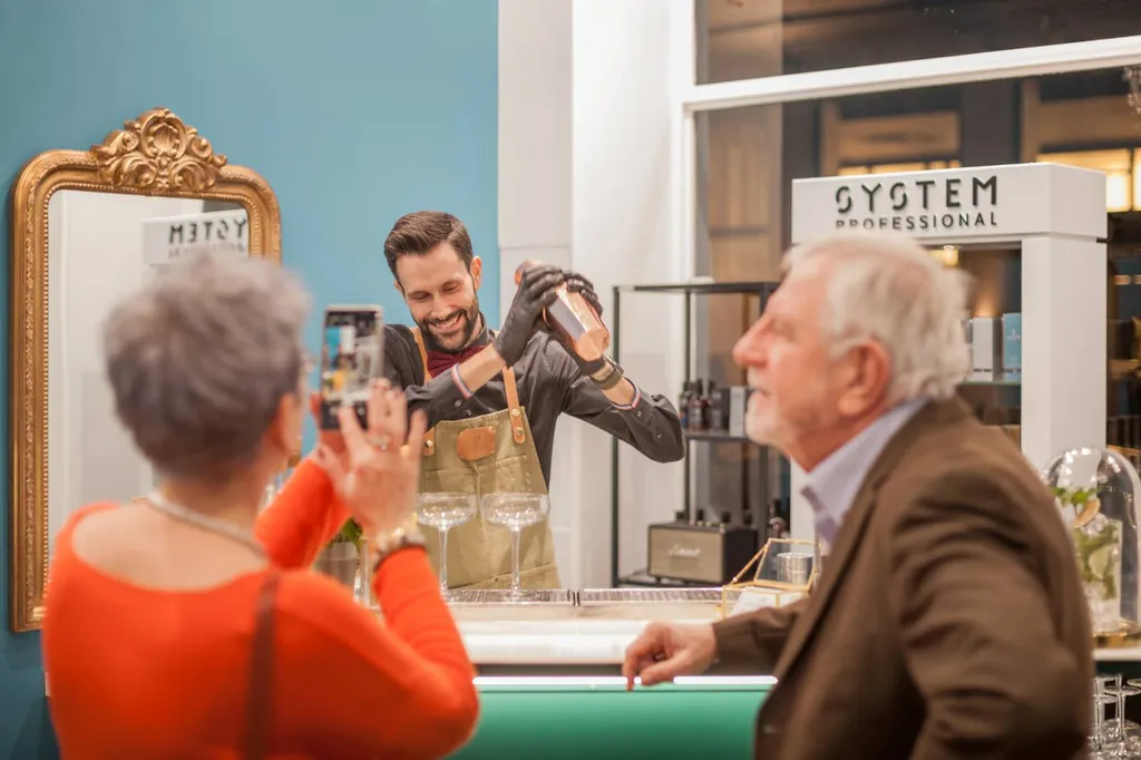 service de barman mixologiste privé pour l'ouverture d'un salon de coiffure à Lyon 6
