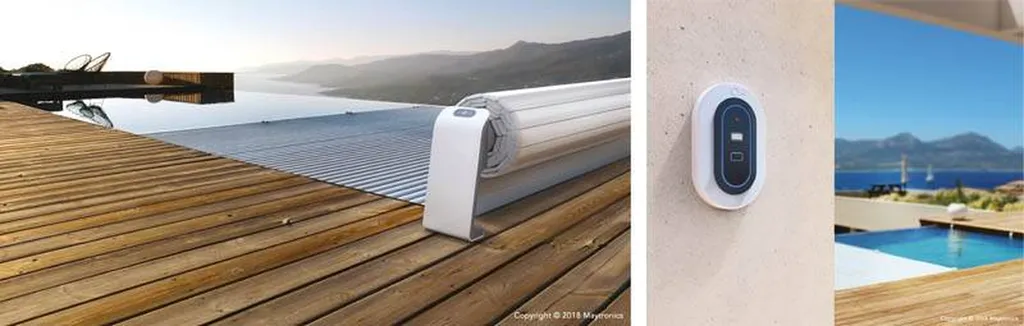 installation d'un volet pour piscines piscine à Hyères dans le sud de la France