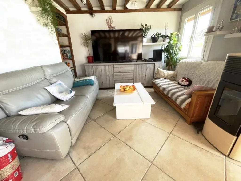 A saisir pavillon plain-pied de 91 m² habitable édifié sur 1010 m² de terrain  sur la commune de BOSC ROGER EN ROUMOIS 27670