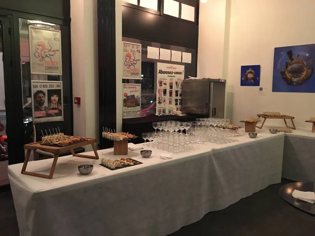 Cocktail dinatoire Comedie Odeon à Lyon
