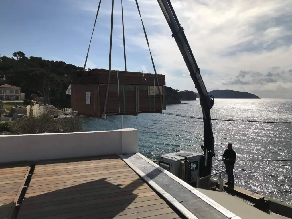 Terrasse en Ipé KD by Parqueterie Aixoise