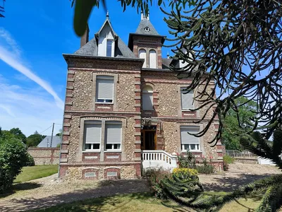 En vente - belle Maison de Maître proche Pont-Audemer (27500) sur un terrain de 9600m² avec dépendances