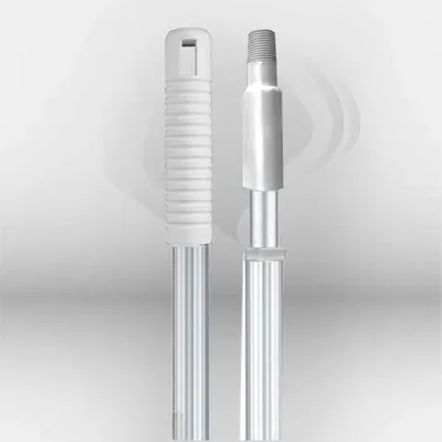 Perche télescopique aluminium 2 x 1,5 m pour nettoyage de vitres en hauteur, outil professionnel léger et extensible permettant un entretien sécurisé des surfaces vitrées sans escabeau, adapté aux entreprises de propreté et collectivités – disponible à Mo