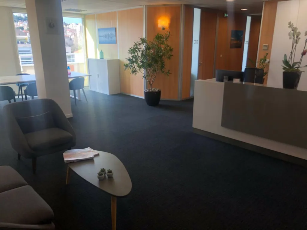 salle d'attente de notre bureau