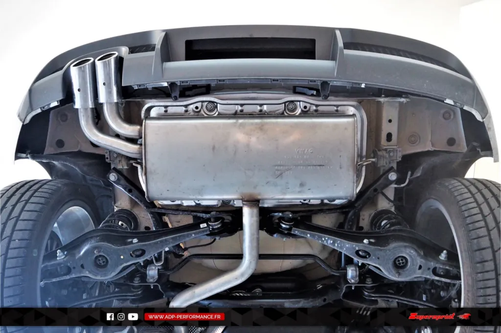 Silencieux Supersprint Montpellier - Audi A3 8V (Mk2) 2.0 TFSI 190 PS - ADP Performance