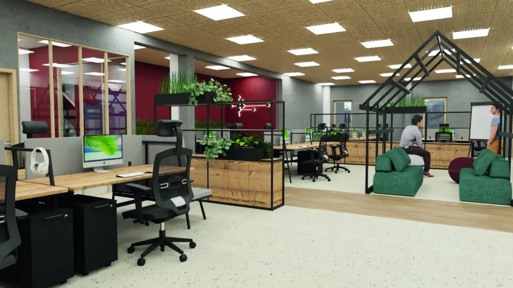 Mobilier de bureau ALTO design et ergonomique pour un espace de coworking à Marseille pour espaces CORPOWORKING à AVIGNON