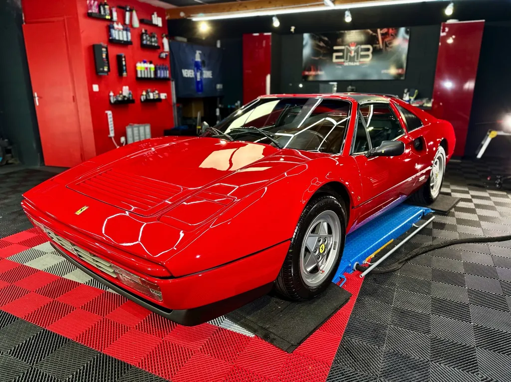 Traitement céramique lyon polissage carrosserie DETAILING Ferrari 328 GTS