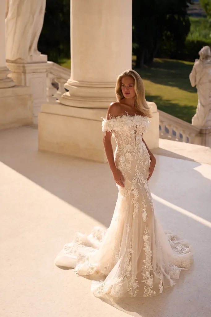 Robe de mariée sirène bustier Marseille centre ville