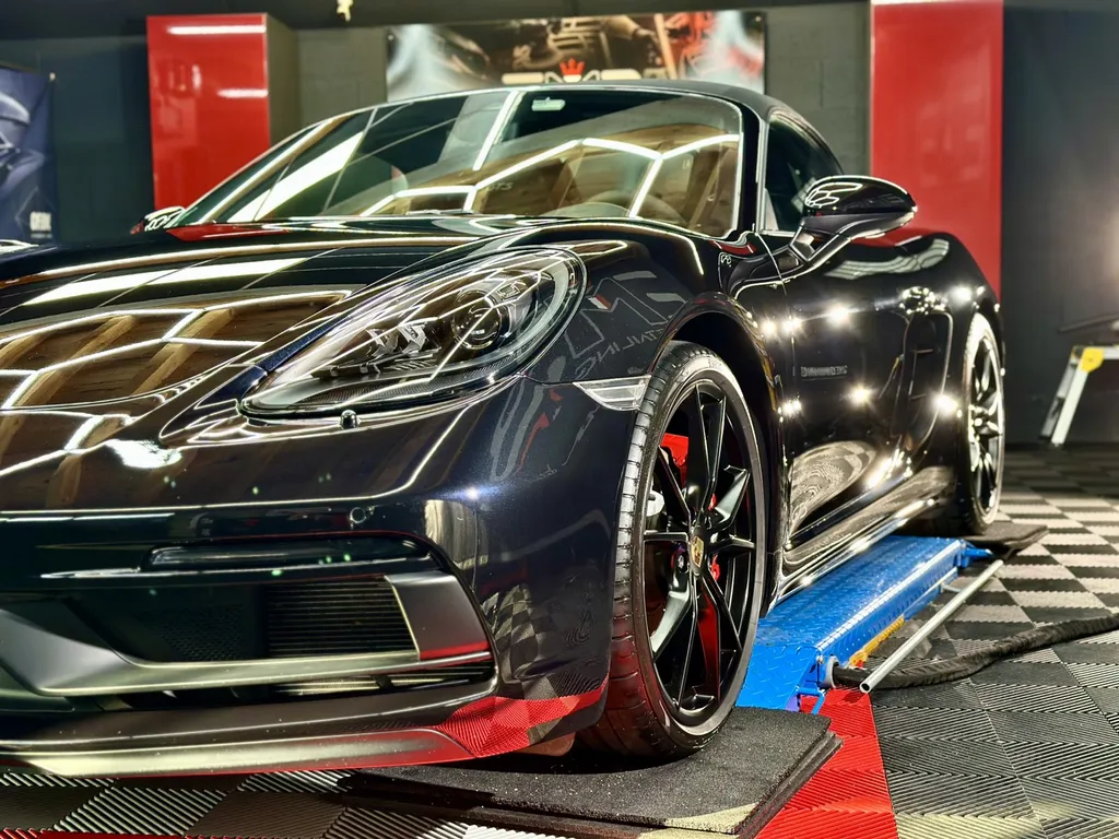 DETAILING Lyon protection carrosserie traitement céramique Porsche Boxster 718 GTS