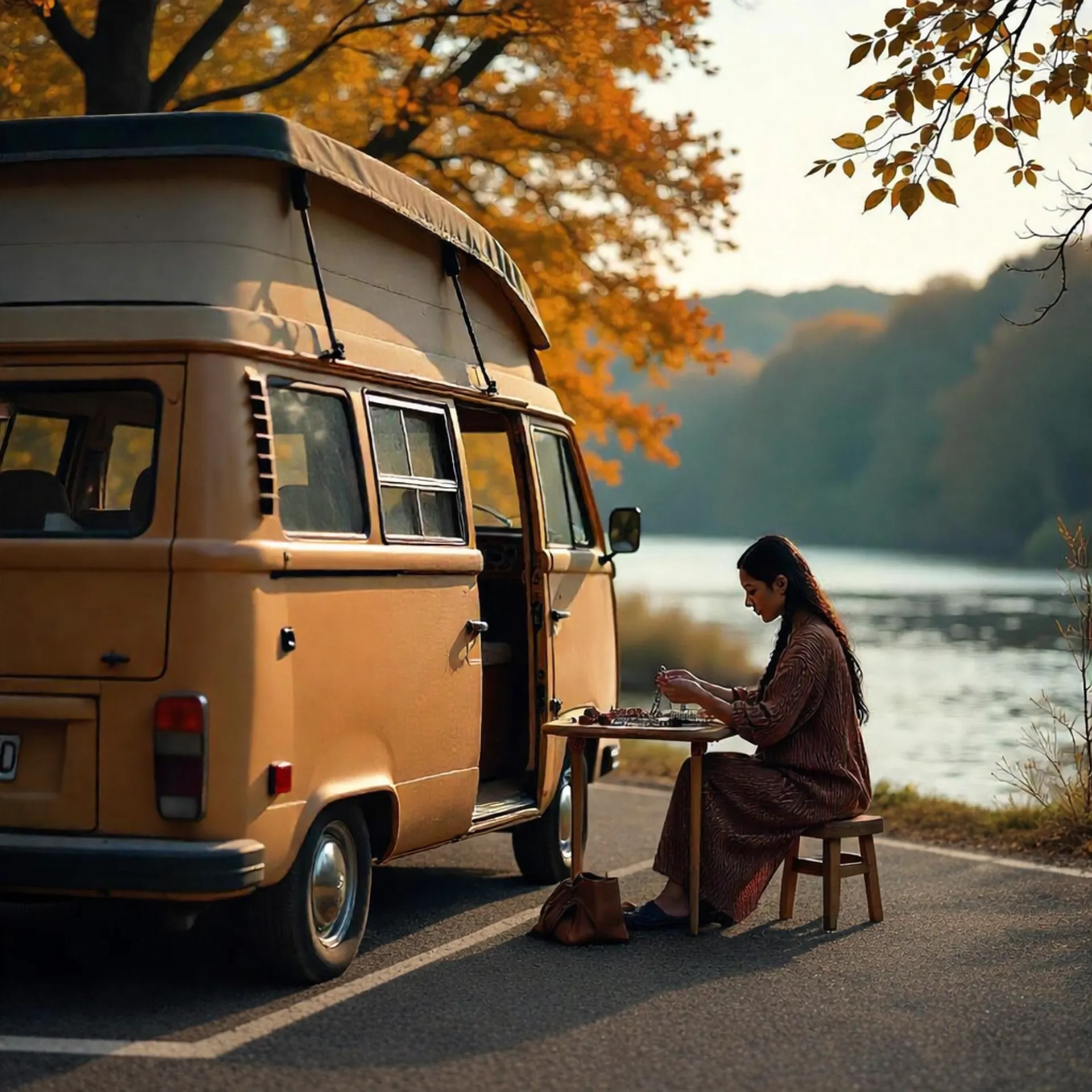 Automne le long de la Dordogne – Paysages d’exception en camping‑car au cœur du Périgord (24) 