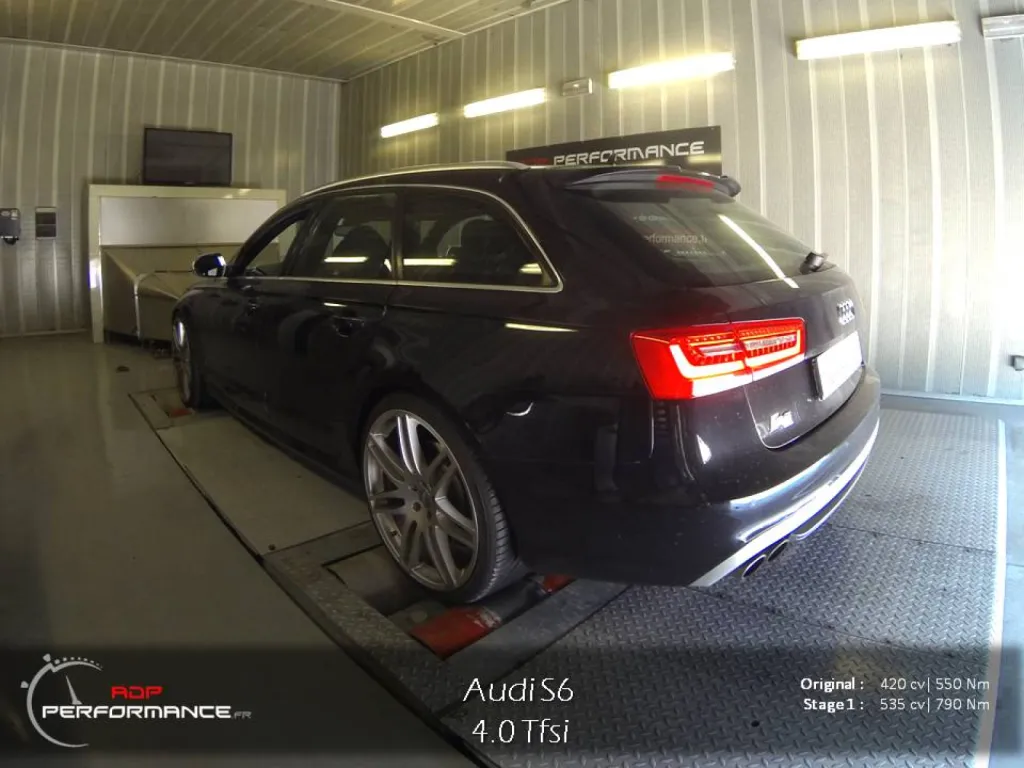 Reprogrammation moteur Audi S6 4.0 Tfsi 420