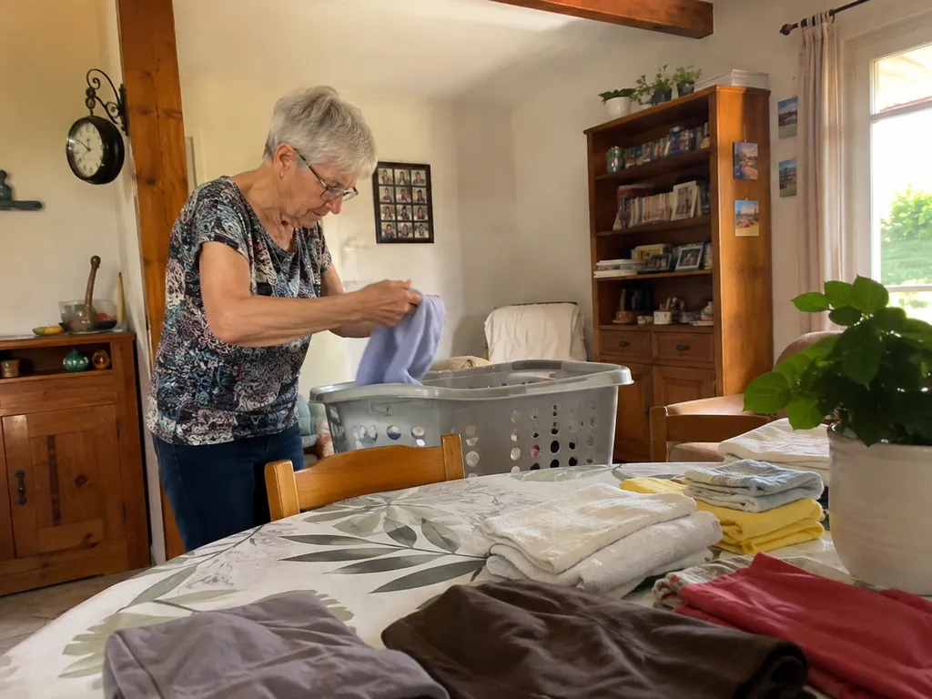 Aide au linge et entretien de la maison à Garéoult pour personne âgée rencontrant des difficultés dans les tâches quotidiennes