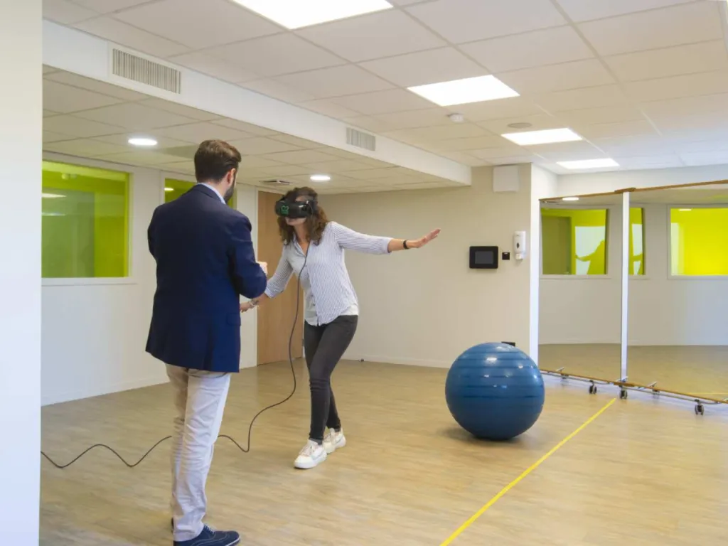 reportage photohraphique établissement de soins salle de psychomotricité