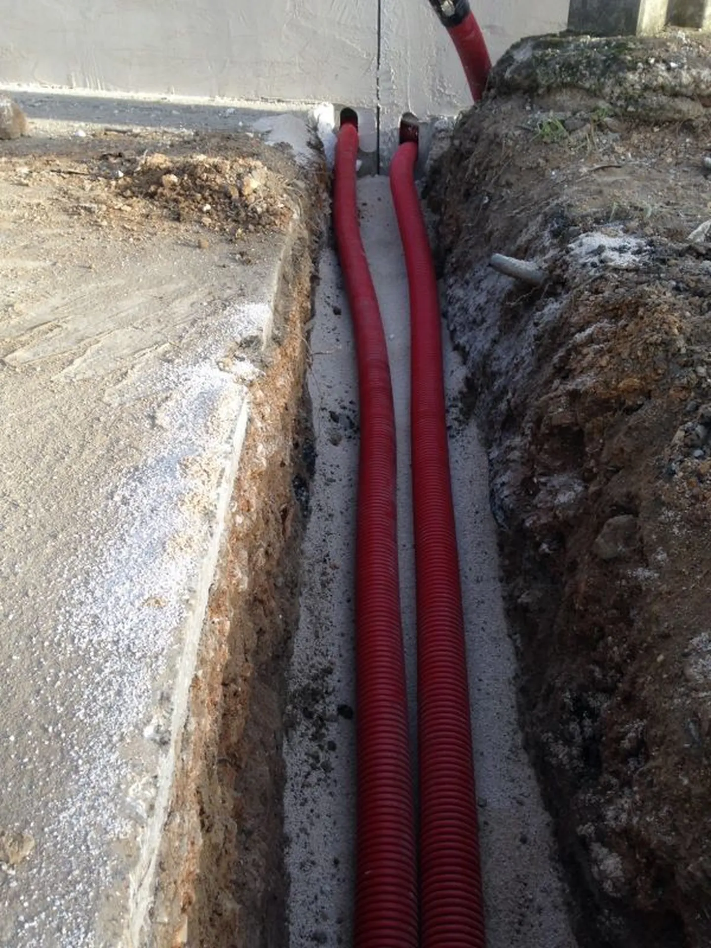 tirage de gaine électrique EDF