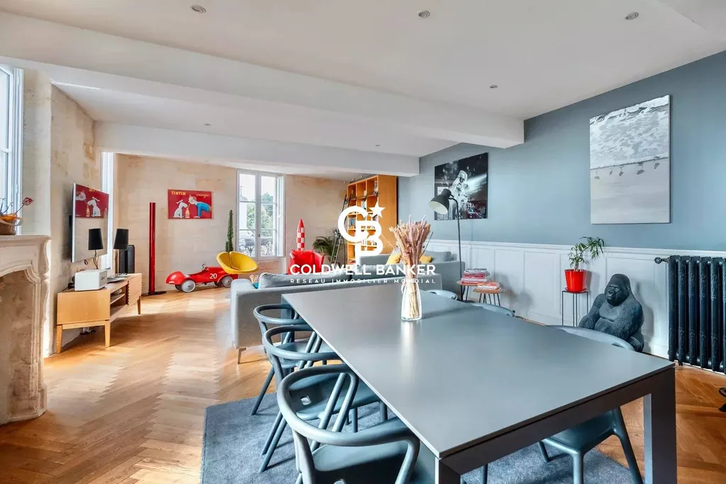 Appartement à vendre Bordeaux Palais Gallien / Fondaudège – dernier étage rénové avec terrasse panoramique et parking