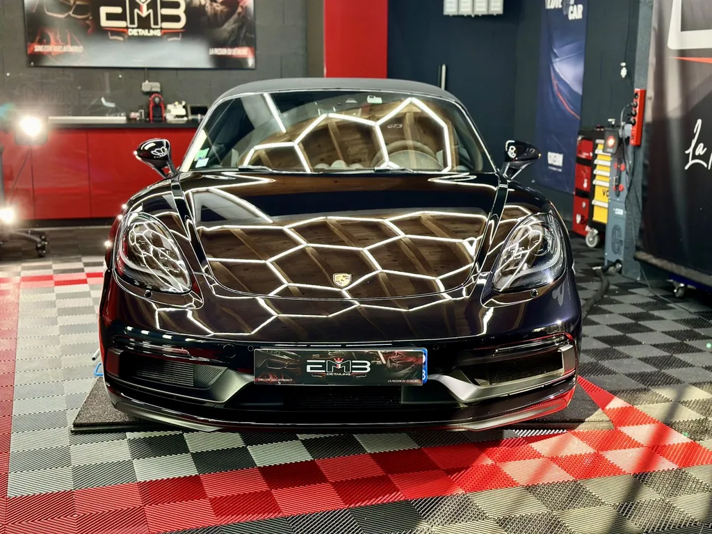 DETAILING Lyon protection carrosserie traitement céramique Porsche Boxster 718 GTS