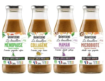 Innovez et prenez soin de vous avec les BOUILLONS D'OS QUINTESENS chez Saveur Nature Biomonde Belleville