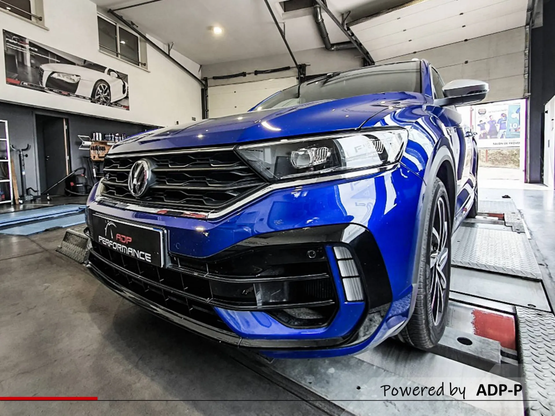 Reprogrammation moteur Stage 1 + Conversion bio éthanol E85 VW T-ROC R 2.0 TSI 310 PS | ADP Performance Vaucluse